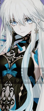 re : morgan extella sprite with hair down .